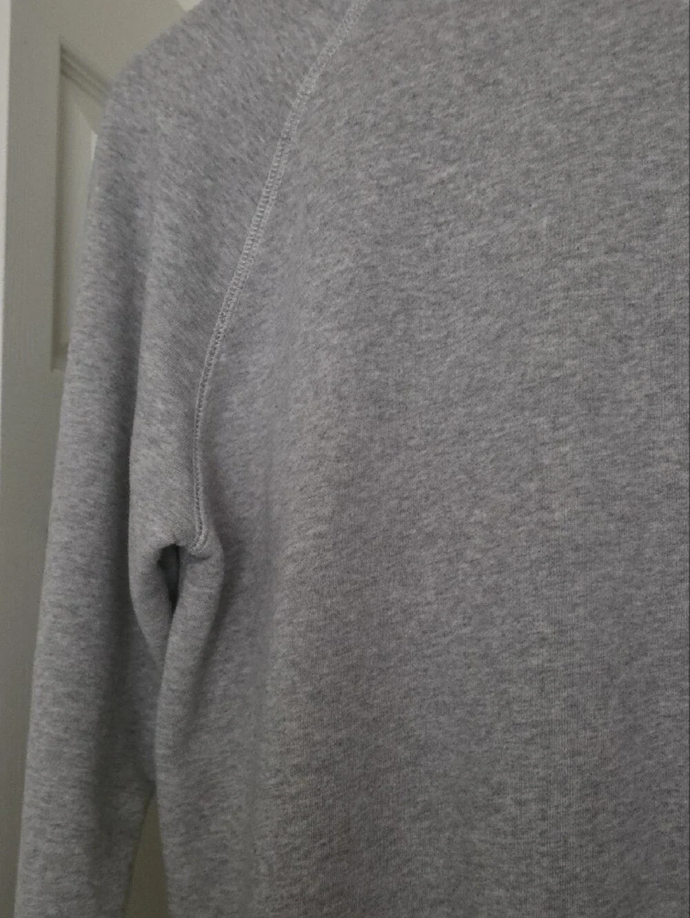 Disney Gray Crewneck with Classic Mickey and Red Disneyland Script